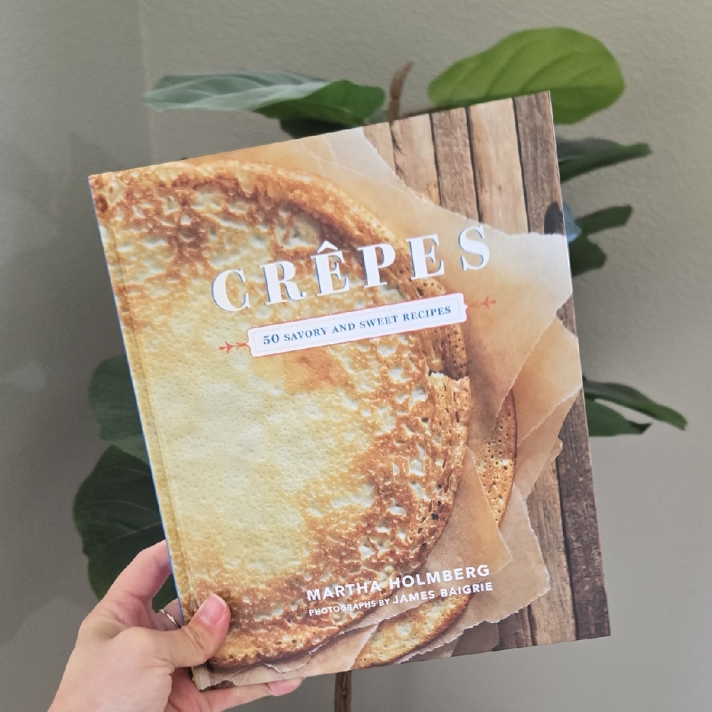 Hardcover Crepe Cookbook